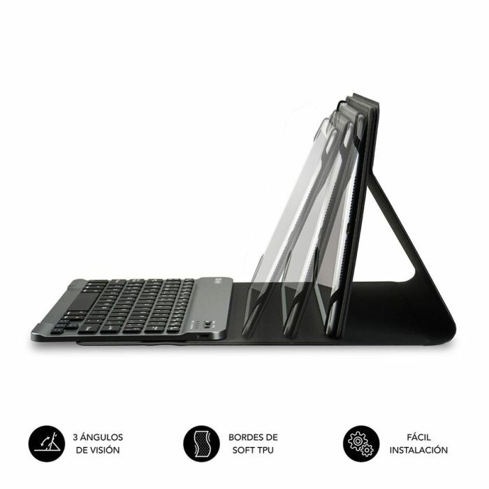 Funda para Tablet y Teclado Subblim SUB-KT2-BT0001 10.1" Negro Qwerty Español QWERTY Bluetooth