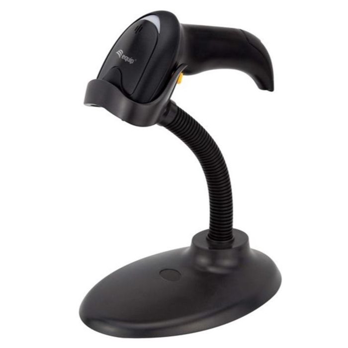 Equip Scanner Codigo de Barras Wireless Laser 1D con Soporte Incluido 2