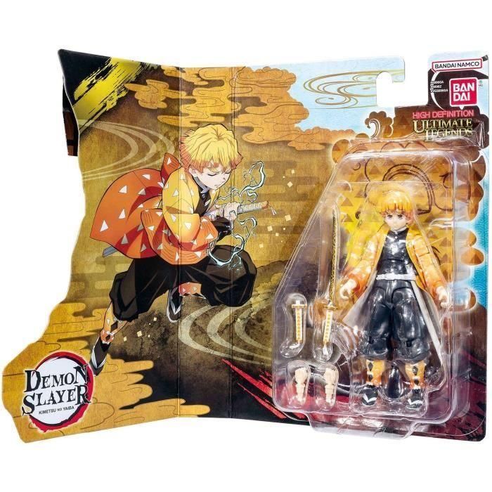 BANDAI - Ultimate Legends HD - Figura de acción Demon Slayer 12 cm - Zenitsu Agatsuma - VE88962 5 BANDAI - Ultimate Legends HD - Figura de acción Demon Slayer 12 cm - Zenitsu Agatsuma - VE88962 5