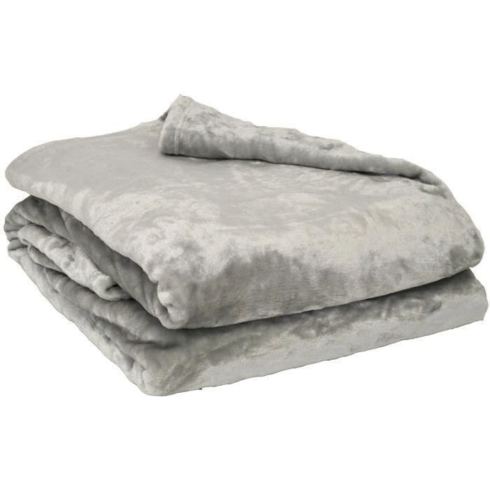 Manta Microflanelle 180x220 cm perla 1 Manta Microflanelle 180x220 cm perla 1