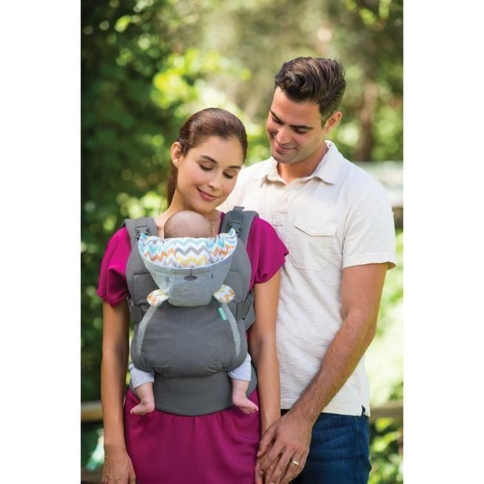 Mochila Porta Bebé INFANTINO Cuddle Up Bear - 2 modos: cara ventral y dorsal 2 Mochila Porta Bebé INFANTINO Cuddle Up Bear - 2 modos: cara ventral y dorsal 2