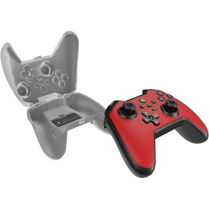 GENESIS Mangan 400 Gamepad Inalámbrico Bluetooth Rojo para Android, Mac, Nintendo Switch, PC, iOS Analógico/Digital con Vibración y 15h Autonomía 4 GENESIS Mangan 400 Gamepad Inalámbrico Bluetooth Rojo para Android, Mac, Nintendo Switch, PC, iOS Analógico/Digital con Vibración y 15h Autonomía 4
