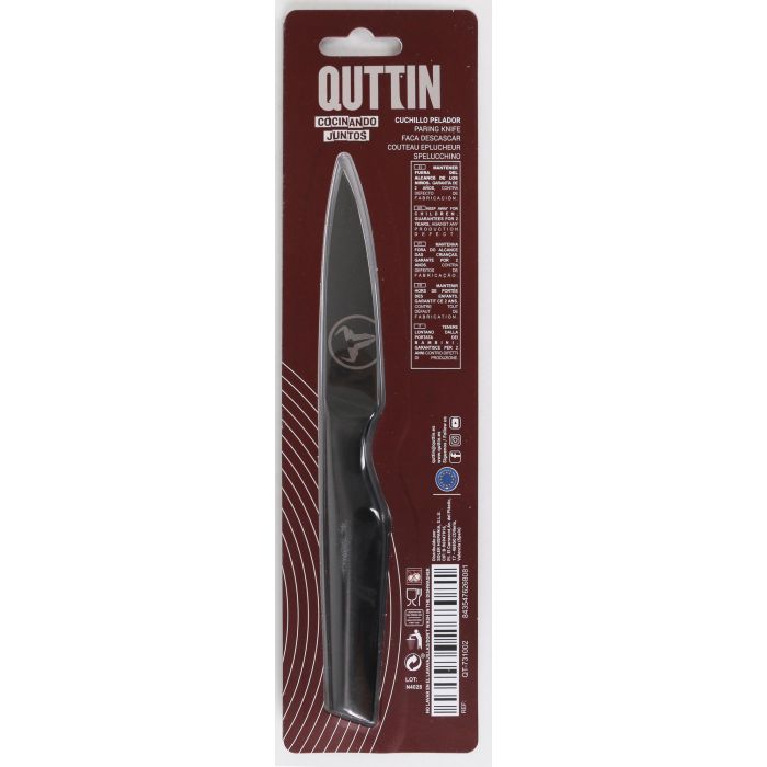 Quttin Cuchillo Pelador de Hoja 10.5 cm Black Edition (12 Unidades) 2