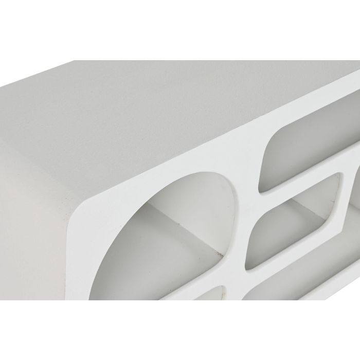 Mueble de TV Home ESPRIT Blanco 120 x 26 x 50 cm 3 Mueble de TV Home ESPRIT Blanco 120 x 26 x 50 cm 3