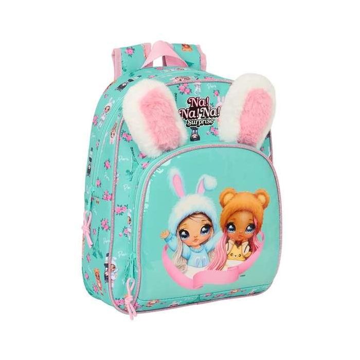 Mochila Escolar Na!Na!Na! Surprise Bunny Rosa Turquesa 28 x 34 x 10 cm 0 Mochila Escolar Na!Na!Na! Surprise Bunny Rosa Turquesa 28 x 34 x 10 cm 0