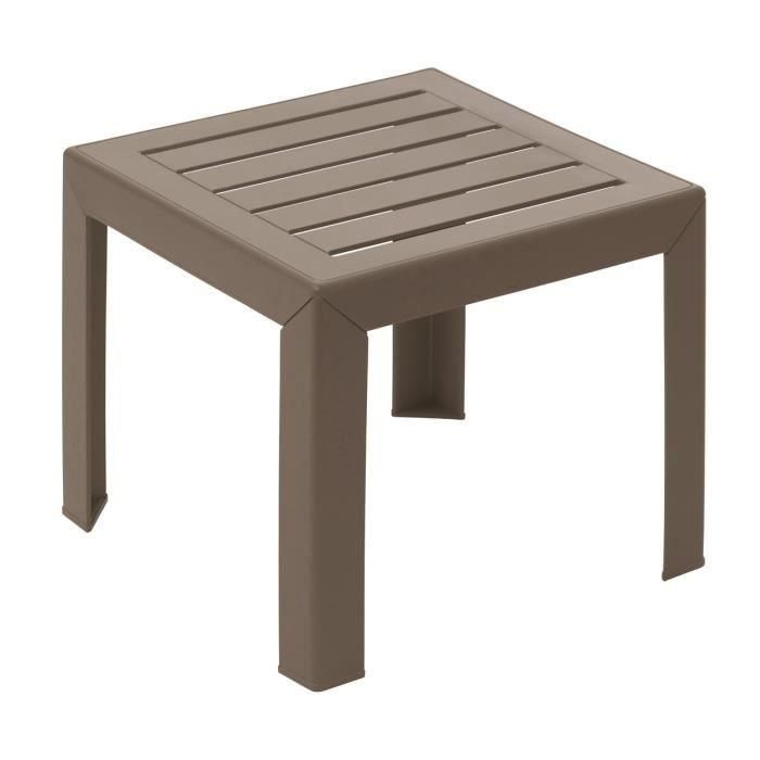 Mesa de centro Miami 40x40cm topo Mesa de centro Miami 40x40cm topo
