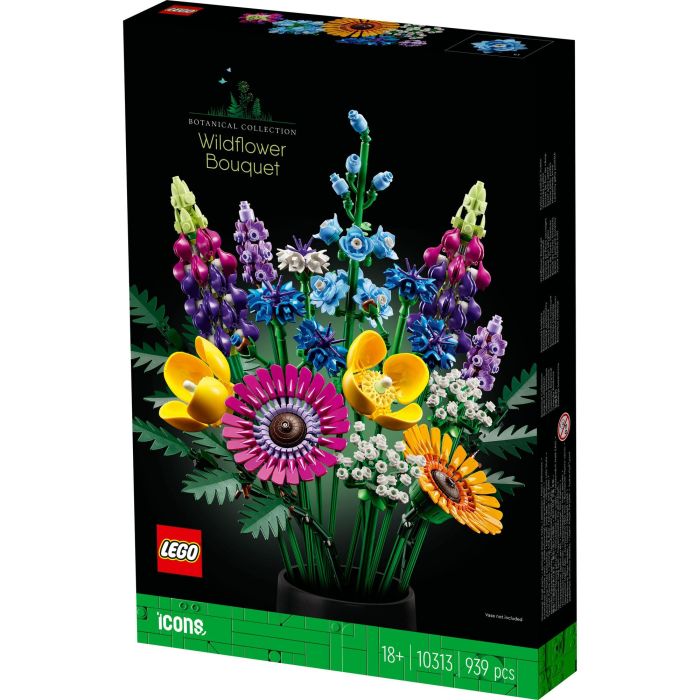 LEGO 10313 Ramo de Flores Silvestres Icons para Construir Adultos - 8 Variedades de Flores, Tallos Ajustables, Ideal Regalo 9 LEGO 10313 Ramo de Flores Silvestres Icons para Construir Adultos - 8 Variedades de Flores, Tallos Ajustables, Ideal Regalo 9