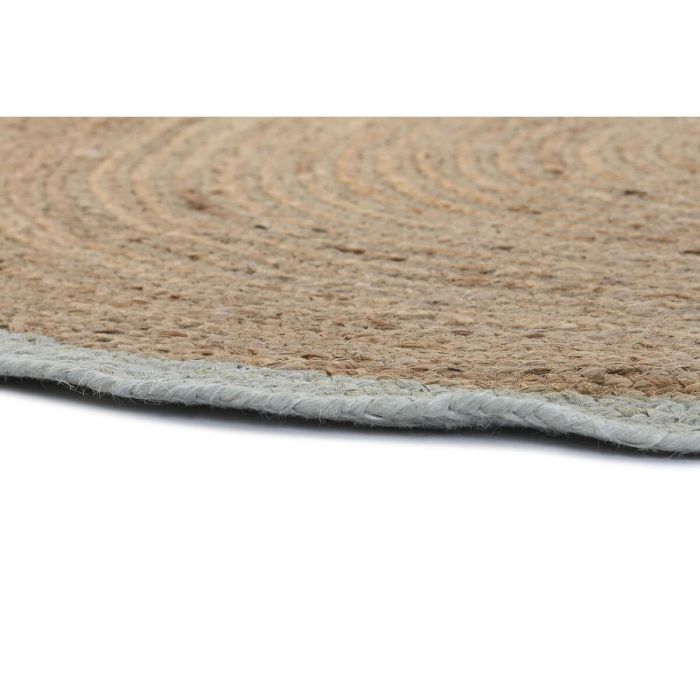Alfombra DKD Home Decor Scandi Verde Marrón claro Jute (150 x 150 x 1 cm) 3 Alfombra DKD Home Decor Scandi Verde Marrón claro Jute (150 x 150 x 1 cm) 3