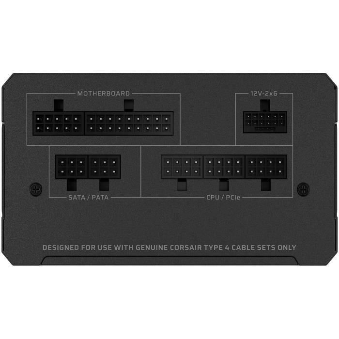 Corsair CP-9020296-EU Fuente de Alimentación RM850e ATX 3.1 Modular 850W Cybenetics Gold Ventilador Silencioso 120mm PCIe 5.1 1 Corsair CP-9020296-EU Fuente de Alimentación RM850e ATX 3.1 Modular 850W Cybenetics Gold Ventilador Silencioso 120mm PCIe 5.1 1