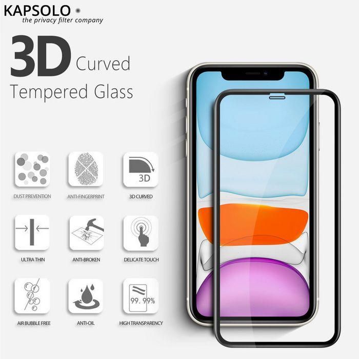 Kapsolo Protector de Pantalla Cristal Templado Premium para Samsung Galaxy S20 con Bordes Redondeados Dureza 9H Anti-arañazos 1 Kapsolo Protector de Pantalla Cristal Templado Premium para Samsung Galaxy S20 con Bordes Redondeados Dureza 9H Anti-arañazos 1