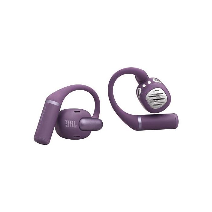JBL Sense Pro True Wireless Open Sound Auriculares Intraurales Bluetooth 6.0 con Cancelación de Ruido IP54, Color Púrpura 3