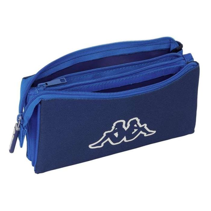 Portatodo Triple Kappa Rain Azul marino 22 x 12 x 3 cm 2 Portatodo Triple Kappa Rain Azul marino 22 x 12 x 3 cm 2