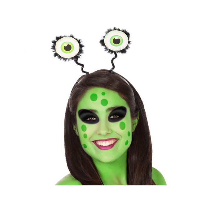 Diadema Alien Carnaval Unisex Adulto Ojos Verdes Saltones Accesorio Fiesta Disfraz 0 Diadema Alien Carnaval Unisex Adulto Ojos Verdes Saltones Accesorio Fiesta Disfraz 0