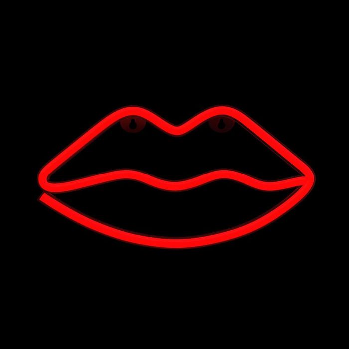 Lampara Forever Neon Led Lips Red 5 Lampara Forever Neon Led Lips Red 5