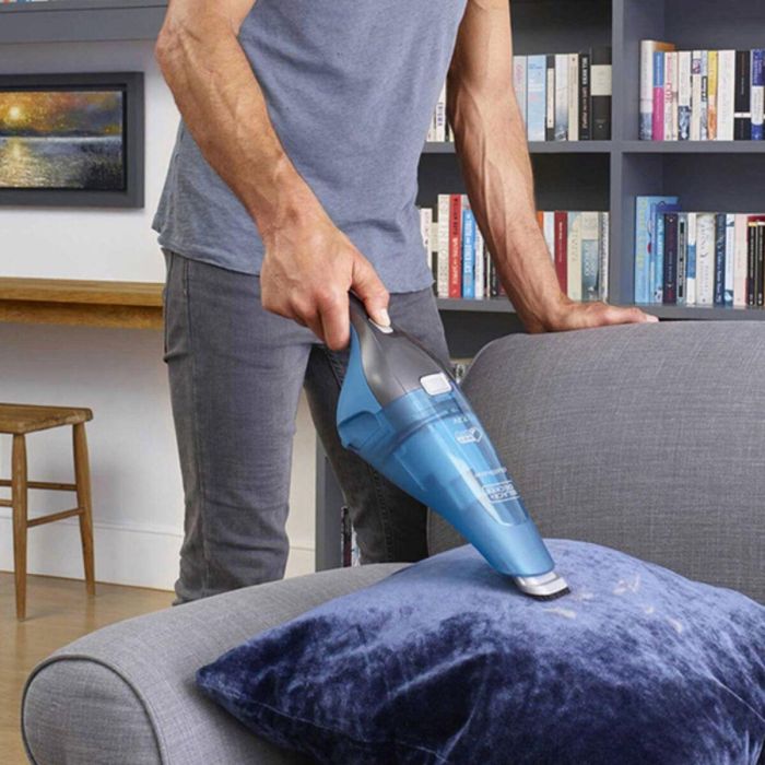 Black + Decker WDC215WA-QW - Aspirador de Mano Dustbuster Lithium Agua y Polvo 7.2V Azul 2
