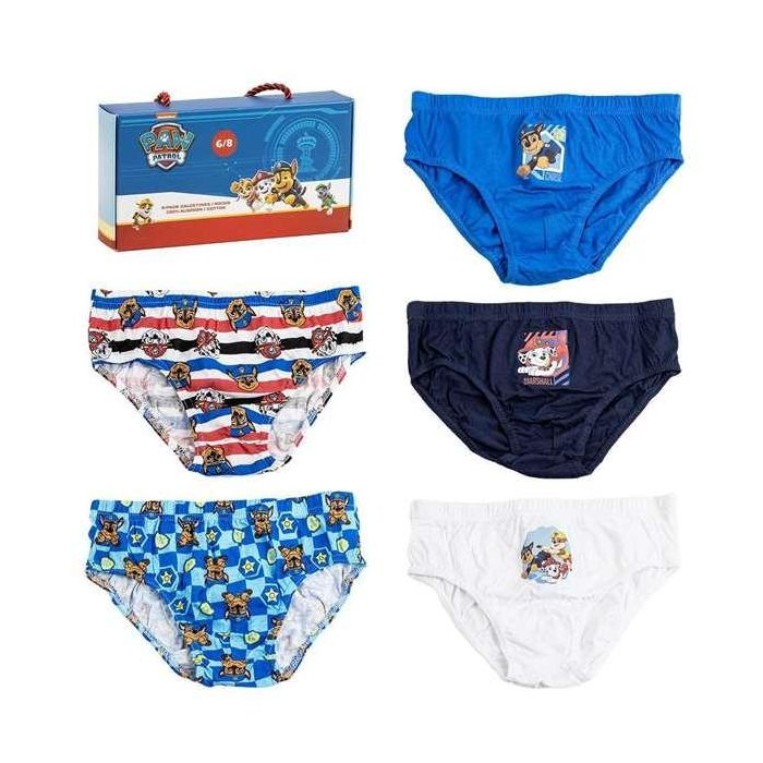 Pack calzoncillos single jersey 5 piezas paw patrol t06/08 5