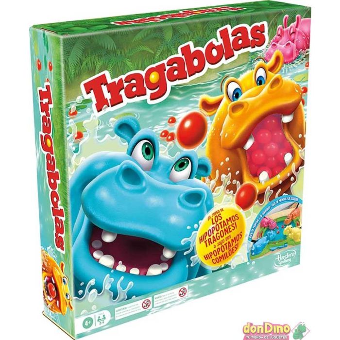Hasbro Gaming Juego Tragabolas Comilón F8815 Juego de Mesa Infantil para +4 años 0 Hasbro Gaming Juego Tragabolas Comilón F8815 Juego de Mesa Infantil para +4 años 0