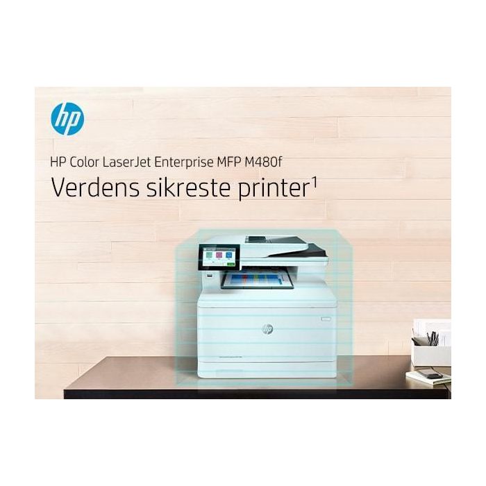 HP 3QA55A LaserJet Enterprise MFP M480f Impresora Láser Color Multifunción, Dúplex, ADF, Fax, 27 ppm, Empresa 44
