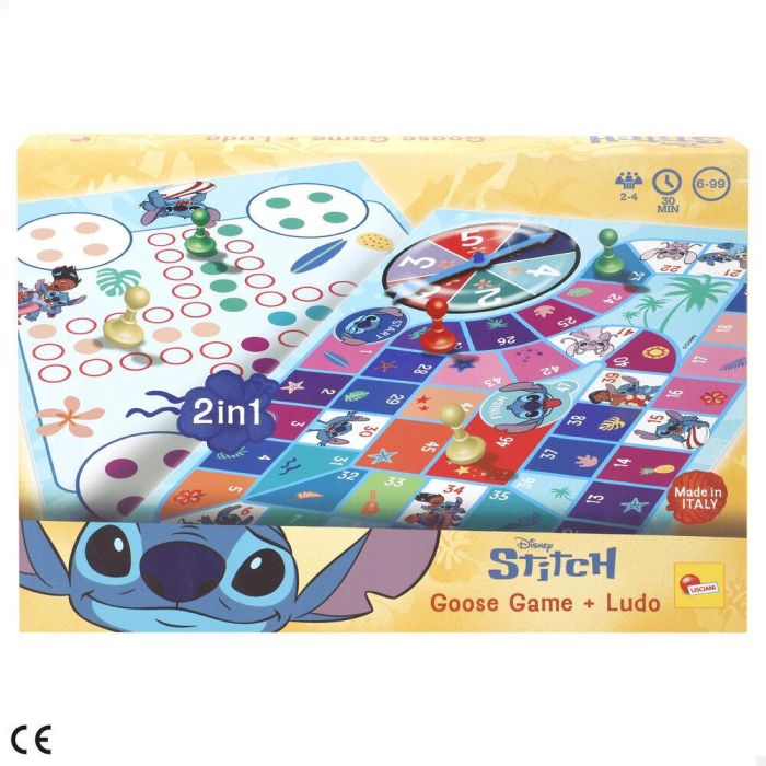 Juego parchis y oca Stitch Disney 1