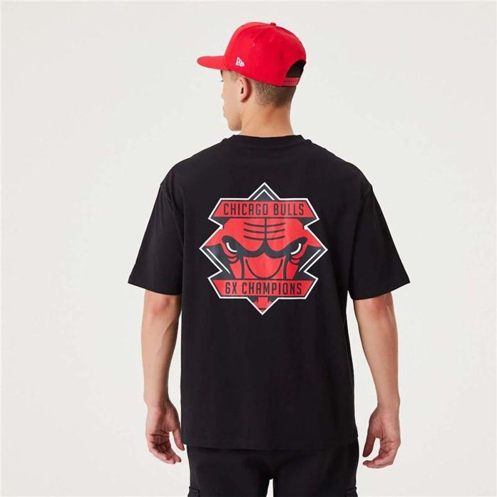 Camiseta de Manga Corta Hombre New Era Championship Chicago Bulls L 4