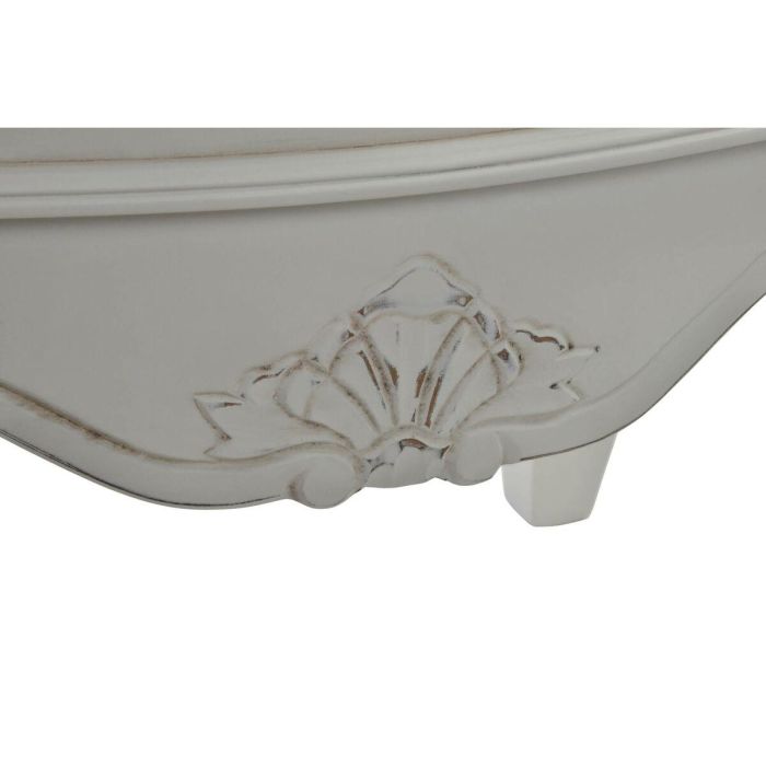 Chifonier Tradicional DKD Home Decor Blanco Natural 35 x 100 x 48 cm 2