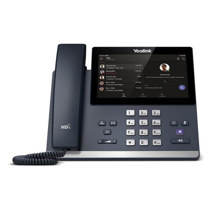 Yealink MP56 E2 Teléfono IP Teams con pantalla táctil de 7" LCD 800x480 Gris - Conexión por cable Gigabit Ethernet 2 Yealink MP56 E2 Teléfono IP Teams con pantalla táctil de 7" LCD 800x480 Gris - Conexión por cable Gigabit Ethernet 2