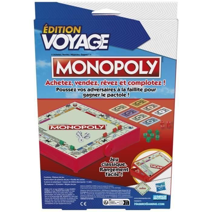 Monopoly, Edición de viaje, Juego de mesa 4