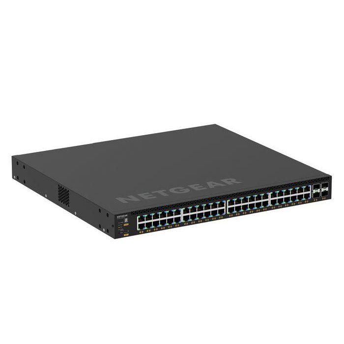 NETGEAR Gsm4352-100Nes Switch Gestionable Gigabit Ethernet 52 Puertos, 48 PoE+ (236W-1440W), 4xSFP+ para Redes Avanzadas 5 NETGEAR Gsm4352-100Nes Switch Gestionable Gigabit Ethernet 52 Puertos, 48 PoE+ (236W-1440W), 4xSFP+ para Redes Avanzadas 5