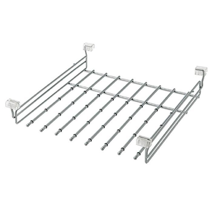 VIBO 719 Pantalonero Metálico Cromo para Bastidor PRESTIGE o DREAM, Ancho 455 mm
