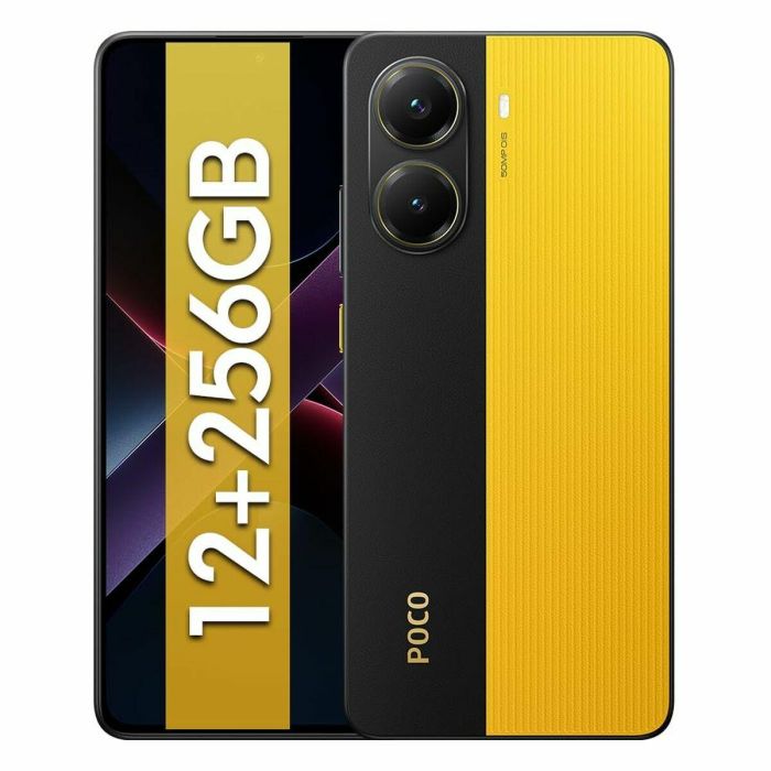 Xiaomi POCO X7 Pro 5G 256GB Negro/Amarillo - Móvil 12GB RAM, Cámara 50MP OIS, Batería 6000mAh HyperCharge 90W, Pantalla AMOLED 1.5K 120Hz IP68 10 Xiaomi POCO X7 Pro 5G 256GB Negro/Amarillo - Móvil 12GB RAM, Cámara 50MP OIS, Batería 6000mAh HyperCharge 90W, Pantalla AMOLED 1.5K 120Hz IP68 10
