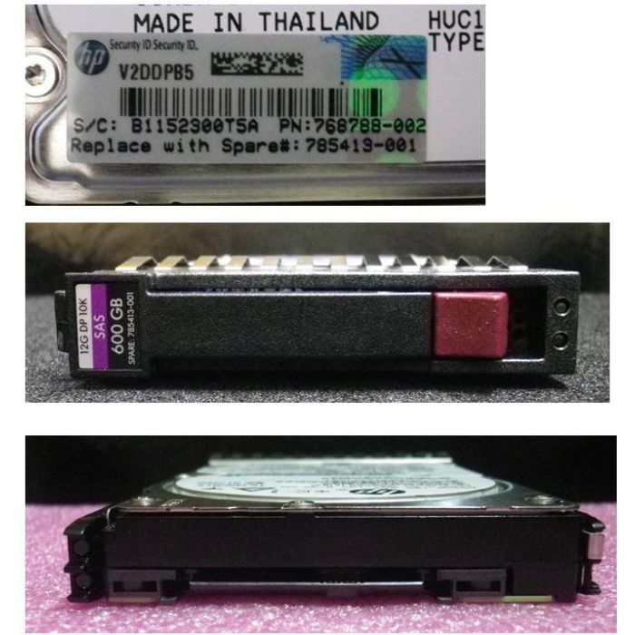 Hewlett Packard Enterprise 600GB SAS 2.5" Disco Duro para servidores 1