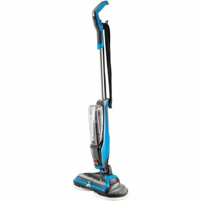 Bissell SpinWave Fregona Eléctrica Limpiador 2 en 1 para Pisos y Baldosas con 2 Almohadillas Giratorias Sin Bolsa Azul/Titanio Bissell SpinWave Fregona Eléctrica Limpiador 2 en 1 para Pisos y Baldosas con 2 Almohadillas Giratorias Sin Bolsa Azul/Titanio