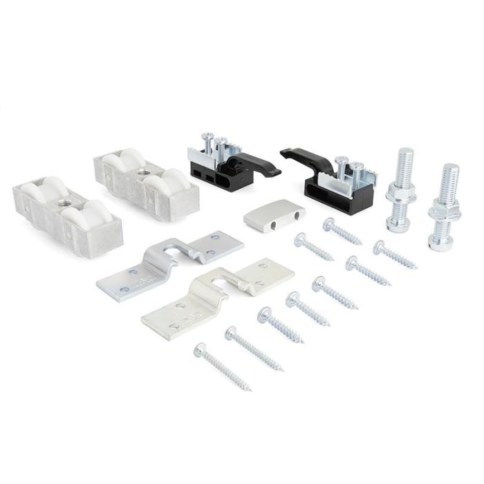 Klein Slid-150 Juego Accesorios Pletina Sujeción Superior Tradicional para Puertas Correderas de Madera hasta 150 Kg Deslizamiento Suave 0 Klein Slid-150 Juego Accesorios Pletina Sujeción Superior Tradicional para Puertas Correderas de Madera hasta 150 Kg Deslizamiento Suave 0