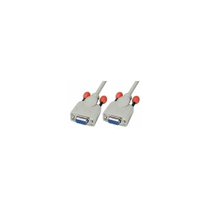 Lindy Null modem cable 9-pin coupling/coupling 3m Lindy Null modem cable 9-pin coupling/coupling 3m