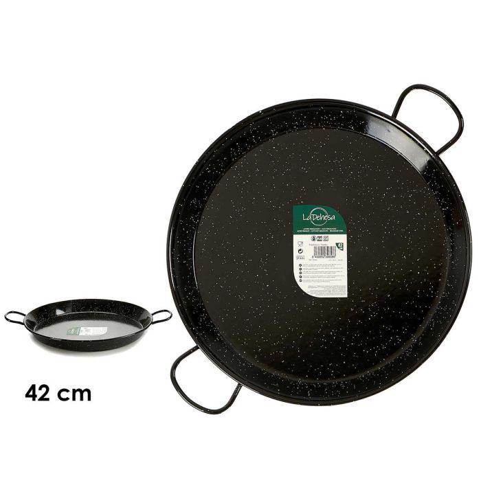 Paellera Esmaltada 42 Cm 10 Raciones La Dehesa (6 Unidades) Paellera Esmaltada 42 Cm 10 Raciones La Dehesa (6 Unidades)