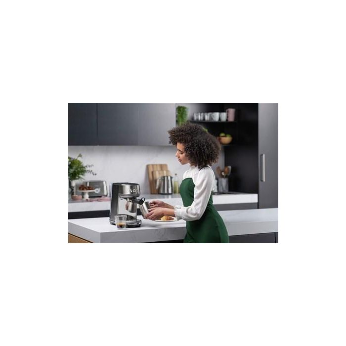 Sage Cafetera Espresso Manual Bambino INOX, Portafiltros 54 mm, 19 g, ThermoJet, Texturizado Leche, PID 13 Sage Cafetera Espresso Manual Bambino INOX, Portafiltros 54 mm, 19 g, ThermoJet, Texturizado Leche, PID 13