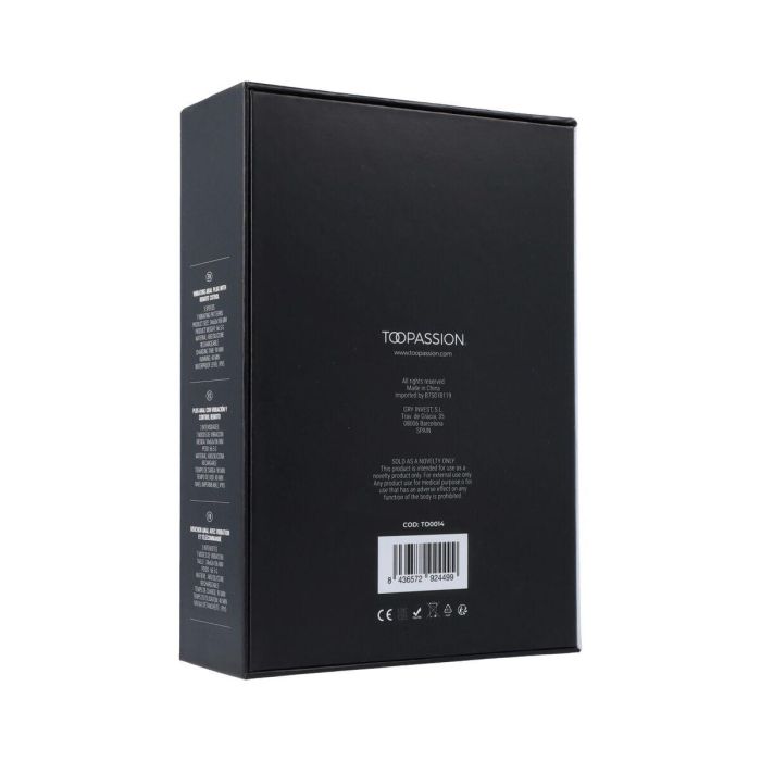 Vibrador anal Pick&Love Negro 4