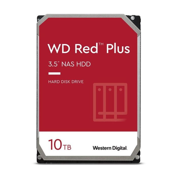 Western Digital WD100EFGX Disco Duro Interno WD Red Plus 10TB 3.5 SATA para NAS