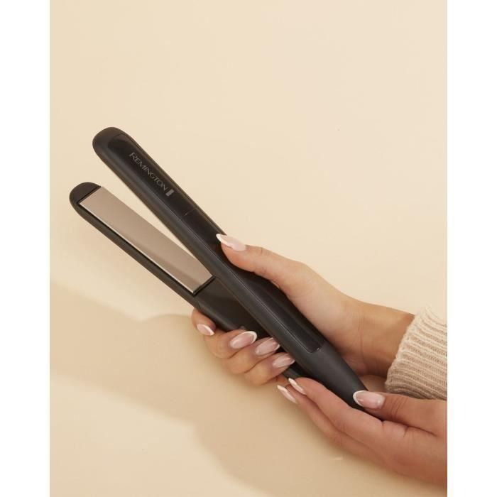 Plancha de pelo recta cerámica REMINGTON S1370 temperatura máxima 215° parada automática revestimiento cerámico 3 Plancha de pelo recta cerámica REMINGTON S1370 temperatura máxima 215° parada automática revestimiento cerámico 3