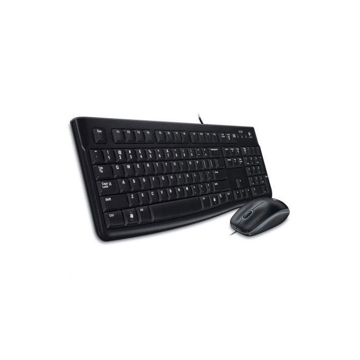 LOGITECH TECLADO + RATON MK120 optico usb 2.0 negro