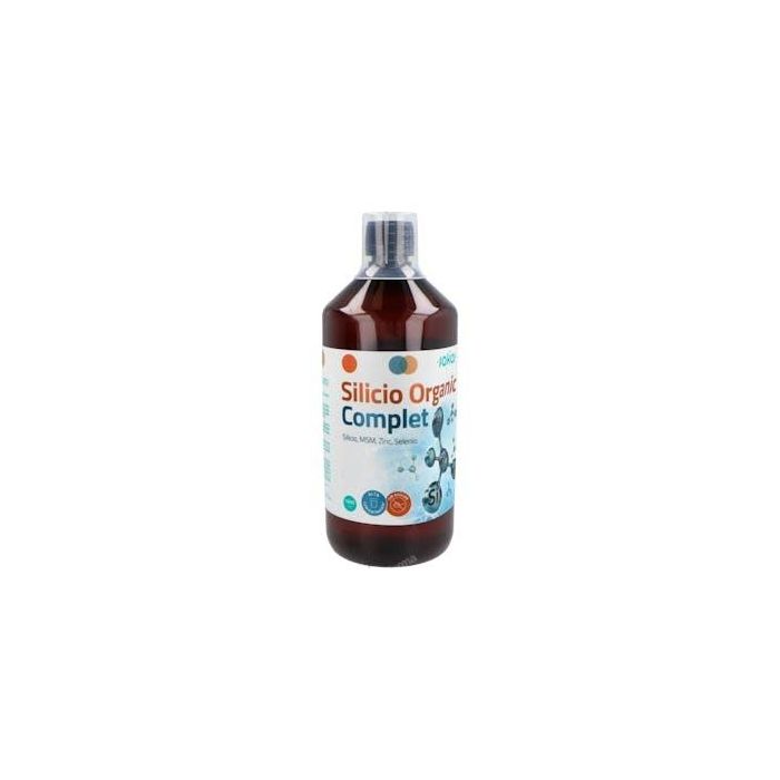 SAKAI Silicio Organic Complet Líquido con MSM, Zinc y Selenio 1Lt. para Huesos, Piel y Articulaciones