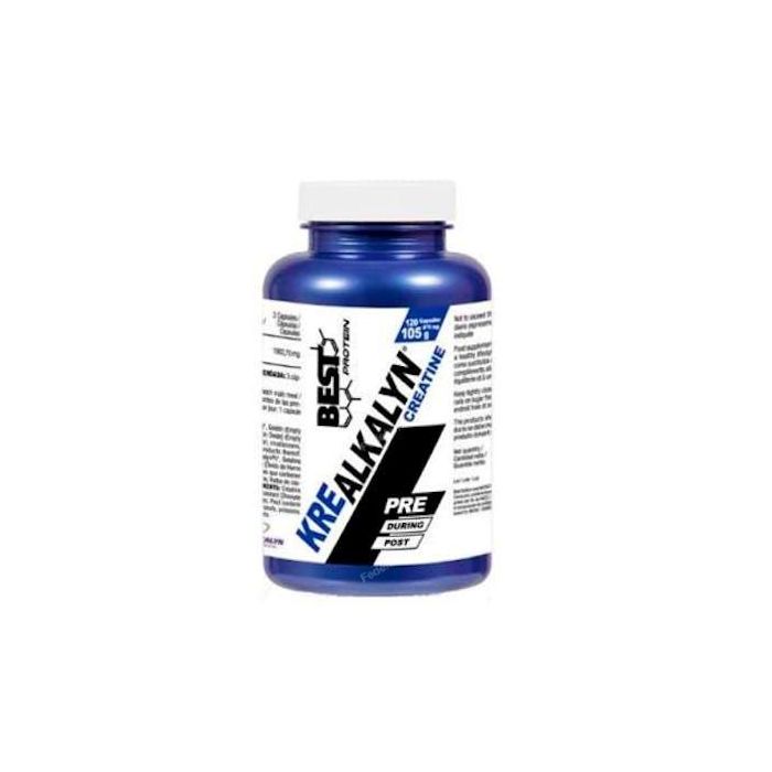 BEST PROTEIN Kre Alkalyn Neutro 120 Cápsulas