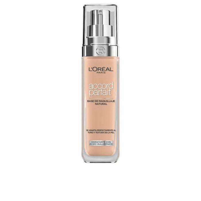 Base de Maquillaje Fluida Accord Parfait L'Oreal Make Up (30 ml) (30 ml) 3 Base de Maquillaje Fluida Accord Parfait L'Oreal Make Up (30 ml) (30 ml) 3
