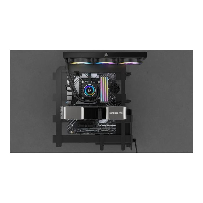 Corsair 32GB PC 7000 CL34 DOMINATOR TITANIUM RGB Kit (2x16GB) DDR5 Blanco Retail