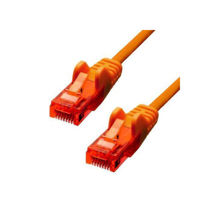 ProXtend Cable Ethernet CAT6 U/UTP CCA PVC Naranja 10m con AWG 26, alivio de tensión y protección de pestillo 0 ProXtend Cable Ethernet CAT6 U/UTP CCA PVC Naranja 10m con AWG 26, alivio de tensión y protección de pestillo 0