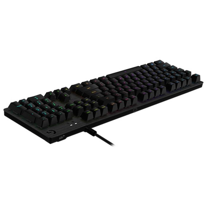 Logitech G G512 Teclado mecánico para juegos LIGHTSYNC RGB Carbono, alto rendimiento con interruptores mecánicos y relé USB 9 Logitech G G512 Teclado mecánico para juegos LIGHTSYNC RGB Carbono, alto rendimiento con interruptores mecánicos y relé USB 9