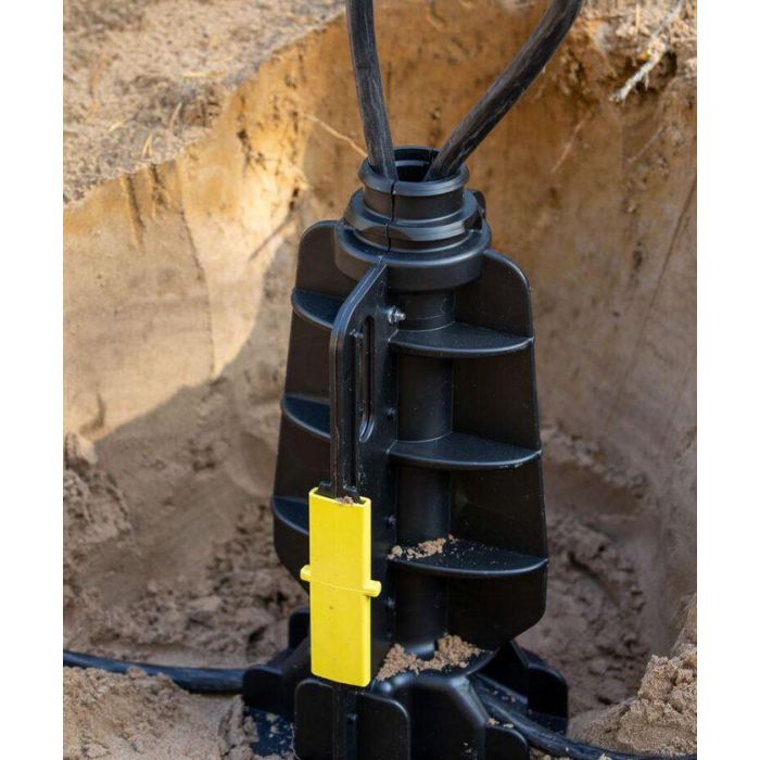 Next Green GP60 Base para Estación de Carga en Poste de 60mm, Plástico Reciclado 1