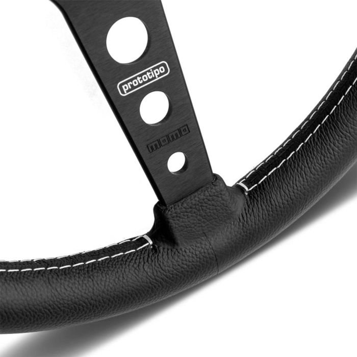Volante Momo Prototipo Negro 350 MOM11111525211R 1 Volante Momo Prototipo Negro 350 MOM11111525211R 1