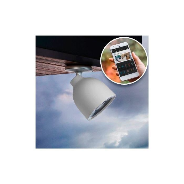 CÁMARA INTELIGENTE PARA EXTERIOR GOOGLE NEST CAM IQ - WIFI B/G/N - 8MPX - 1080P - IP66 - VISIÓN NOCTURNA - ALTAVOZ/MICROFONO 4