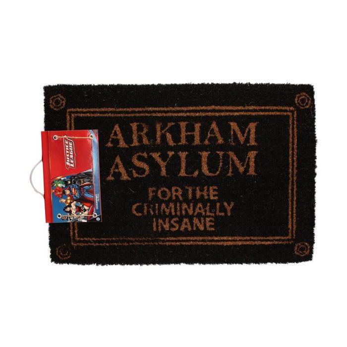 SD Toys Felpudo Arkham Asylum 60x40 cm Fibra de Coco Licencia Oficial DC Comics